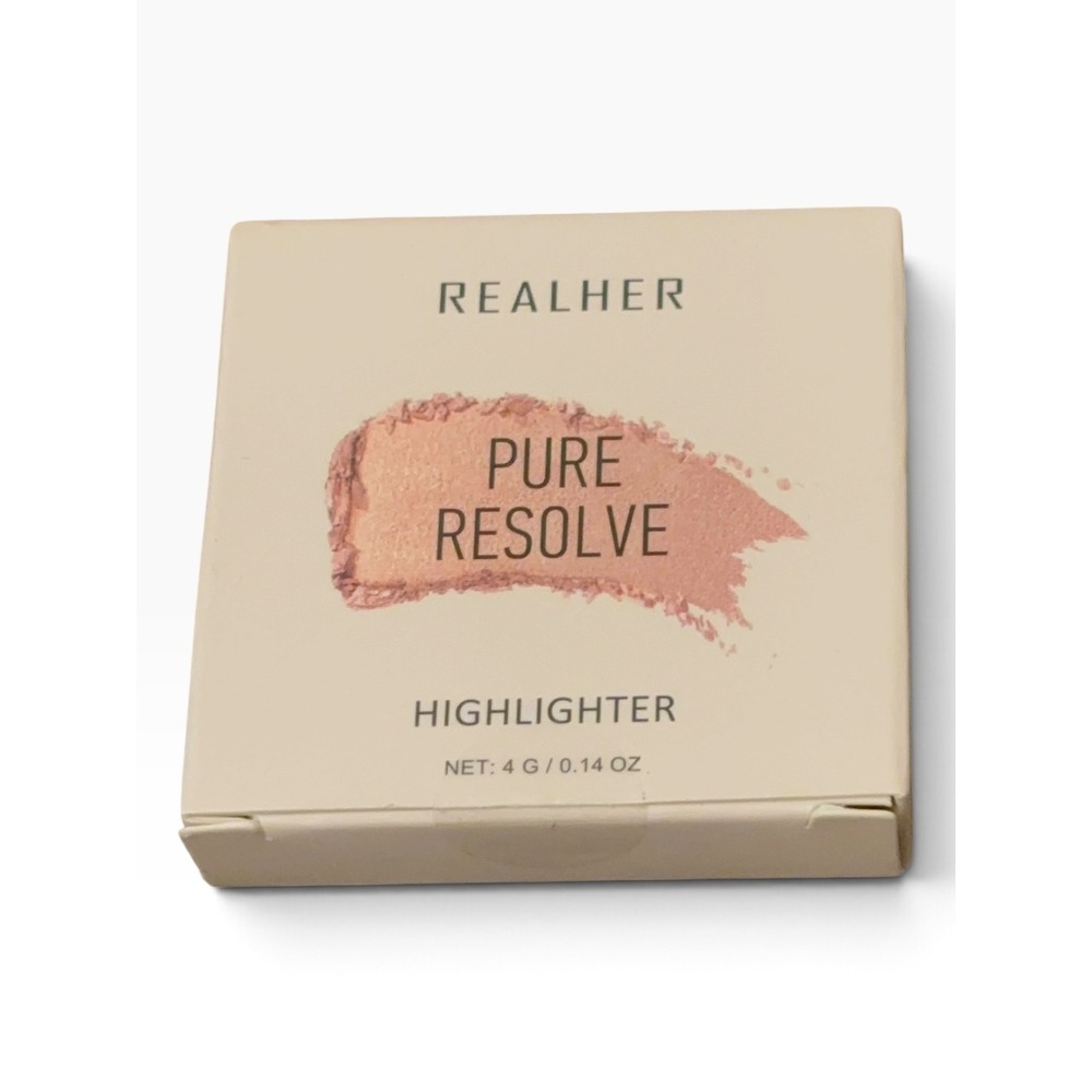 REALHER Pure Resolve Highlighter Makeup Powder 4g RH-FACE-086 New